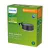 Illuminazione Philips Vynce Applique LED Nero, 1-Luce