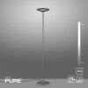 Illuminazione Paul Neuhaus Moon Lampada da terra LED Argento, 2-Luci