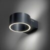 Illuminazione Paul Neuhaus Clipse Applique LED Grigio, 2-Luci