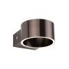 Illuminazione Paul Neuhaus Clipse Applique LED Marrone, 2-Luci
