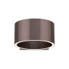 Illuminazione Paul Neuhaus Clipse Applique LED Marrone, 2-Luci