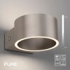 Illuminazione Paul Neuhaus Clipse Applique LED Alluminio, 2-Luci
