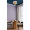 Illuminazione Globo Lighting Mateo Plafoniera Crema, 3-Luci