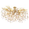 Illuminazione Globo Lighting Queena Plafoniera Oro, 7-Luci