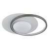 Illuminazione Globo Lighting Moon Plafoniera LED Grigio, Nero, 1-Luce