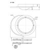 Illuminazione Globo Lighting Moon Plafoniera LED Grigio, Nero, 1-Luce