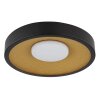 Illuminazione Globo Lighting Woki Plafoniera LED Nero, 1-Luce