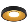 Illuminazione Globo Lighting Woki Plafoniera LED Nero, 1-Luce