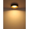 Illuminazione Globo Lighting Woki Plafoniera LED Nero, 1-Luce