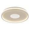 Illuminazione Globo Lighting Shirley Plafoniera LED Sabbia, 1-Luce, Telecomando
