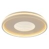 Illuminazione Globo Lighting Shirley Plafoniera LED Sabbia, 1-Luce, Telecomando