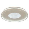 Illuminazione Globo Lighting Shirley Plafoniera LED Sabbia, 1-Luce, Telecomando