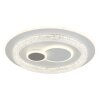 Illuminazione Globo Lighting Kriswall Plafoniera LED Bianco, 1-Luce