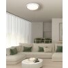 Illuminazione Globo Lighting Janice Plafoniera LED Bianco, 1-Luce, Telecomando, Cambia colore