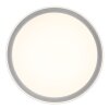 Illuminazione Globo Lighting Janice Plafoniera LED Bianco, 1-Luce, Telecomando, Cambia colore