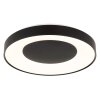 Illuminazione Globo Lighting Jolliana Plafoniera LED Bianco, 1-Luce, Telecomando, Cambia colore