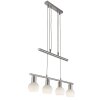 Illuminazione Globo Lighting Loxy Lampadario a sospensione Nichel opaco, 4-Luci