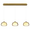 Illuminazione Globo Lighting Avila Lampadario a sospensione LED Oro, 1-Luce, Telecomando