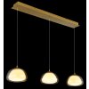Illuminazione Globo Lighting Avila Lampadario a sospensione LED Oro, 1-Luce, Telecomando
