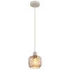 Illuminazione Globo Lighting Antonio Lampadario a sospensione Beige, 1-Luce