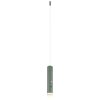 Illuminazione Globo Lighting Pelo Lampadario a sospensione LED Verde, 1-Luce