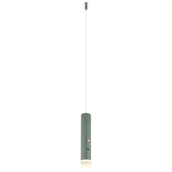 Illuminazione Globo Lighting Pelo Lampadario a sospensione LED Verde, 1-Luce