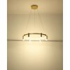 Illuminazione Globo Lighting Castela Lampadario a sospensione LED Oro, 1-Luce