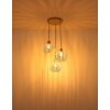 Illuminazione Globo Lighting Mateo Lampadario a sospensione Crema, 3-Luci