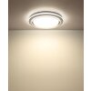 Illuminazione Globo Lighting Janice Plafoniera LED Bianco, 1-Luce, Telecomando, Cambia colore