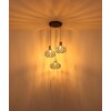 Illuminazione Globo Lighting Dorthy Lampadario a sospensione Grigio, Nero, 3-Luci