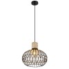 Illuminazione Globo Lighting Dorthy Lampadario a sospensione Grigio, Nero, 1-Luce