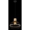 Illuminazione Globo Lighting Dorthy Lampadario a sospensione Grigio, Nero, 1-Luce