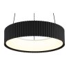 Illuminazione Globo Lighting Kemp Lampadario a sospensione LED Nero, 1-Luce