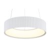 Illuminazione Globo Lighting Kemp Lampadario a sospensione LED Bianco, 1-Luce