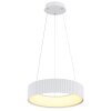 Illuminazione Globo Lighting Kemp Lampadario a sospensione LED Bianco, 1-Luce