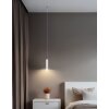 Illuminazione Globo Lighting Pelo Lampadario a sospensione LED Bianco, 1-Luce