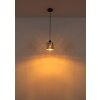 Illuminazione Globo Lighting Alonso Lampadario a sospensione Nero, 1-Luce
