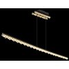 Illuminazione Globo Lighting Hilton Lampadario a sospensione LED Nero, 1-Luce