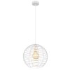 Illuminazione Globo Lighting Nesa Lampadario a sospensione Bianco, 1-Luce