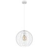 Illuminazione Globo Lighting Nesa Lampadario a sospensione Bianco, 1-Luce