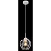Illuminazione Globo Lighting Nesa Lampadario a sospensione Bianco, 1-Luce