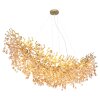 Illuminazione Globo Lighting Queena Lampadario a corona Oro, 16-Luci