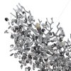 Illuminazione Globo Lighting Queena Lampadario a corona Argento, 16-Luci