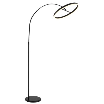 Illuminazione Globo Lighting Jerrold Lampada da terra LED Nero, 1-Luce