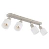 Illuminazione Globo Lighting Trent Plafoniera Cromo, Sabbia, 4-Luci