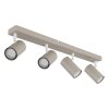Illuminazione Globo Lighting Robby Plafoniera Sabbia, 4-Luci
