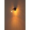 Illuminazione Globo Lighting Alonso Applique, Faretto da parete Nero, 1-Luce