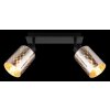 Illuminazione Globo Lighting Alonso Plafoniera Nero, 2-Luci