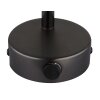 Illuminazione Globo Lighting Frosta Applique, Faretto da parete Cromo, Nero, 1-Luce