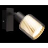 Illuminazione Globo Lighting Villegas Applique, Faretto da parete Nero, 1-Luce